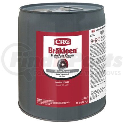 05052 by CRC IND - BRAKLEEN BRAKE PARTS CLEANER W