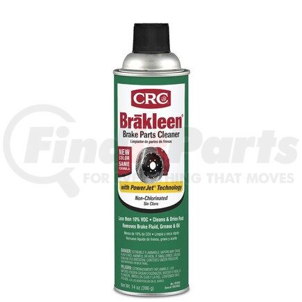 05050 by CRC IND - CRC 50 State Formula Brakleen Brake Parts Cleaners - 20 oz Aerosol Can - 05050