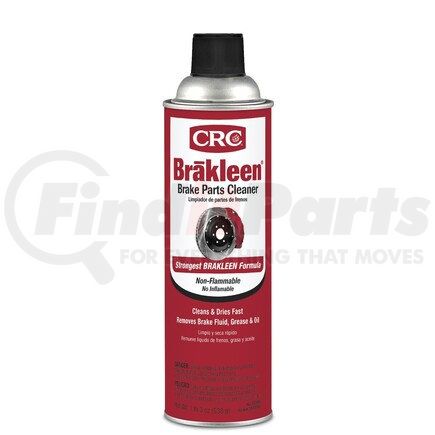 05089 by CRC IND - CRC Brakleen Brake Parts Cleaners - 20 oz Aerosol Can - 05089