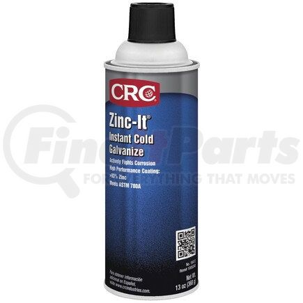 18412 by CRC IND - CRC Zinc-It Instant Cold Galvanize - 16 oz Aerosol Can - 18412