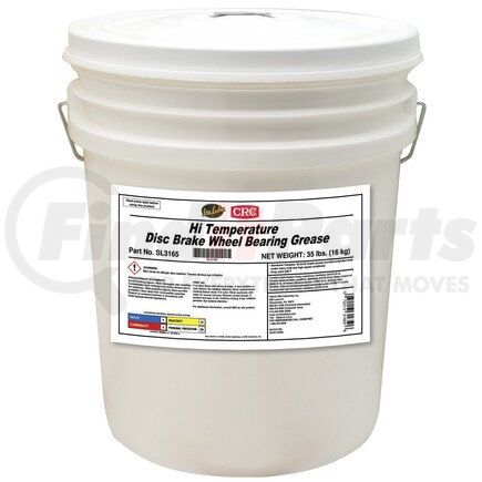 SL3165 by CRC IND - Hi Temperature Disc Brake Wheel Bearing Grease, 35 Lbs