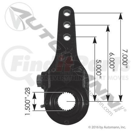 134.2841 by AUTOMANN - MANUAL SLACK ADJUSTER 5IN-6IN-