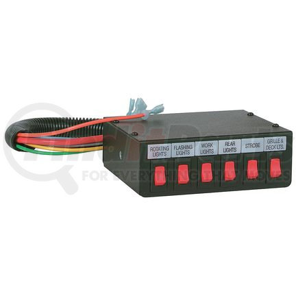 SW300-012 by FEDERAL SIGNAL - SWITCH,6-CONTROL