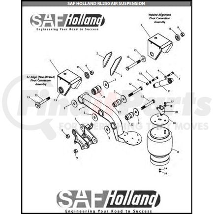 90008139 by SAF HOLLAND - Suspension Rubber Bushing