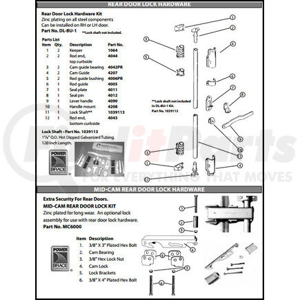 4006PR by POWERBRACE - ROD GUIDE