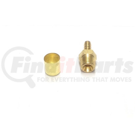 33806P-108 by WEATHERHEAD - Eaton Weatherhead 338 P Series Crimp Hose Fittings Male Pipe Rigid