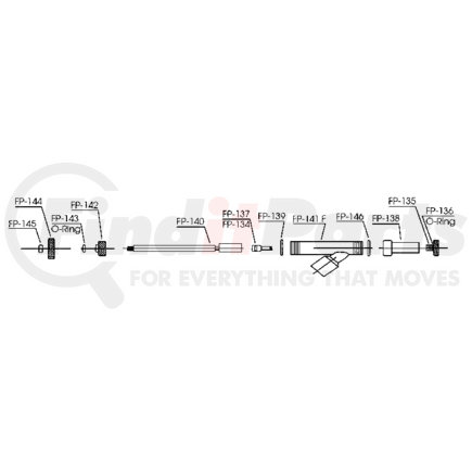 FP-135 by HALTEC - Adapter for Standard Valve (Equipped with FP-136)