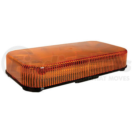 9100LED-AA-C by STAR WARNING - Clear Lens Mini-Bar with Amber LEDs