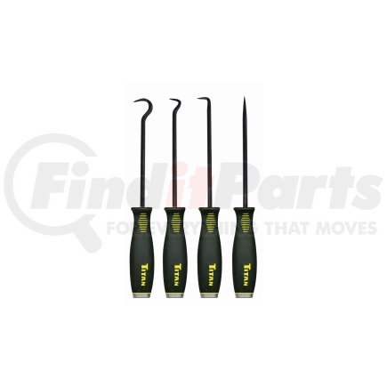 17224 by TITAN - 4 Pc. Jumbo  Hook & Pick Set