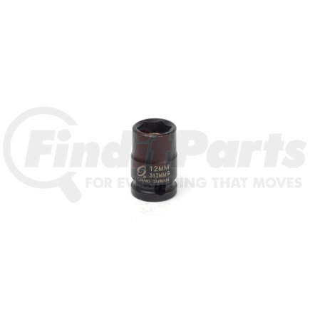 312MMG by SUNEX TOOLS - 3/8 DR 12MM MAG IMP SOCKET