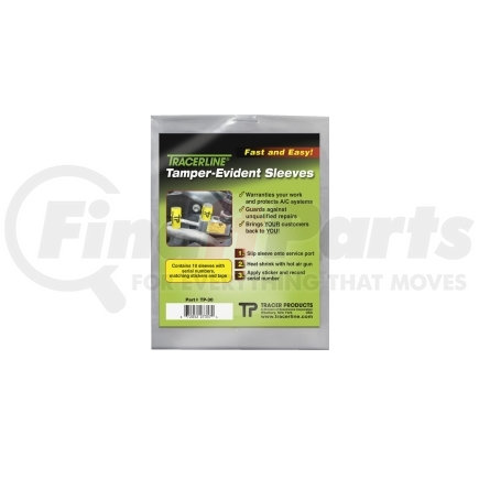 TP-30 by TRACER PRODUCTS - Tamper-Evident Sleeves