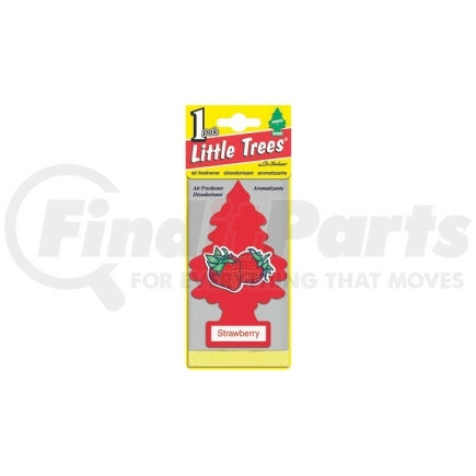 U1P-10312 by CAR FRESHENER - Little Tree Car Freshener, Strawberry, One per Pack