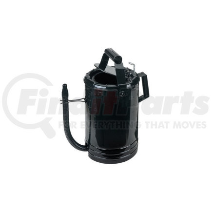 LX-1538 by AIRGAS SAFETY - Oil Measure, 8 Quart, Metal, 14" Flexible Spout with Tapered Tip, Thumb Operated Valve Control