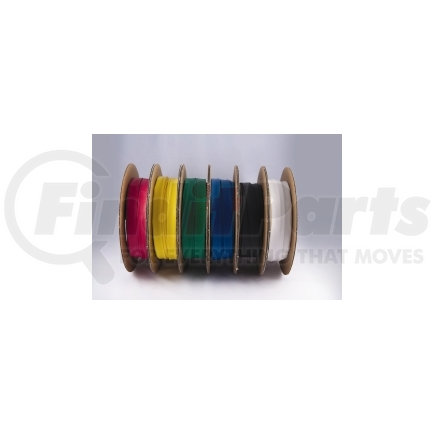 J-8804 by THE BEST CONNECTION - 3/16" I.D. Black Heat Shrink Tubing 50 Ft Spool 