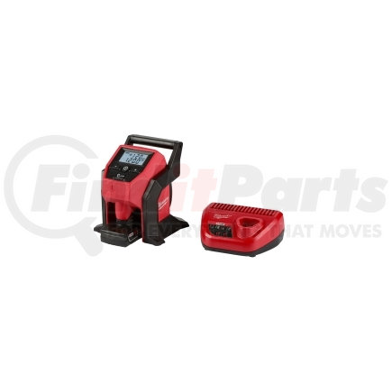 2475-21XC by MILWAUKEE - Milwaukee&#174; 2475-21XC M12&#8482; Compact Inflator Kit