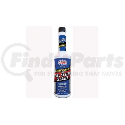 10669 by LUCAS OIL - Deep Clean Fuel System Cleaner, Removes Carbon Deposits, Improves MPG, 5.25 oz Bottle, Case of 24