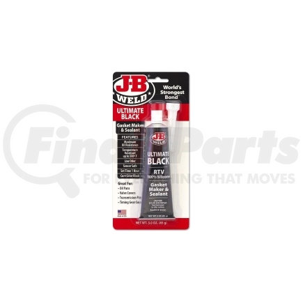 32329 by JB WELD - ULITMATE BLACK SILICONE GASKET MAKER AND SEALANT - 3 OZ.