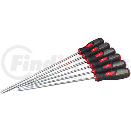 912 by CAL-VAN TOOLS - Extra Long Torx Screwdriver Set, 6pc