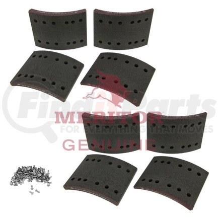 2001A131 by MERITOR - Meritor Genuine Drum Brake Shoe Lining