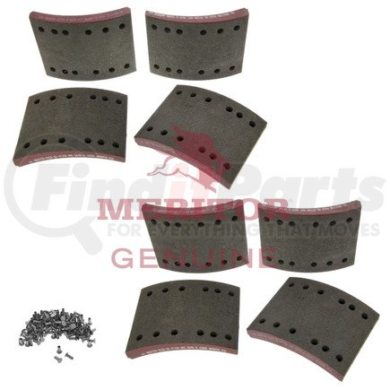 2001T202 by MERITOR - Meritor Genuine Drum Brake Shoe Lining