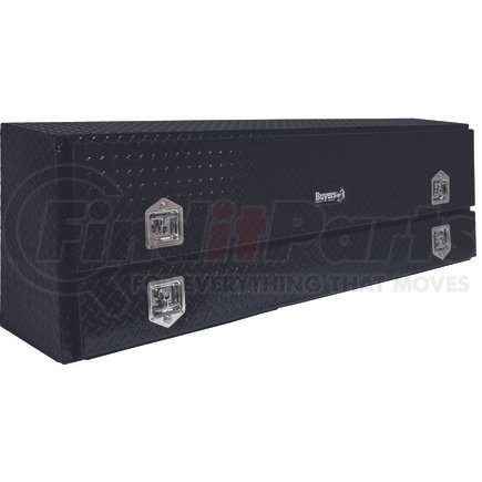 1725640 by BUYERS PRODUCTS - 72 Inch Black Diamond Tread Aluminum Contractor Truck Box