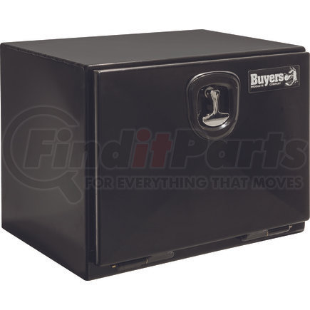 1742300 by BUYERS PRODUCTS - 18x18x24 Inch XD Black Steel Underbody Truck Box
