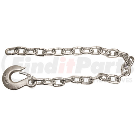 b03822sc by BUYERS PRODUCTS - 3/8x22 Inch Class 4 Trailer Safety Chain With 1 Inch Forged Slip Hook-30 Proof