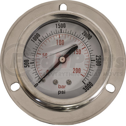 hpgp3 by BUYERS PRODUCTS - Silicone Filled Pressure Gauge - Panel Mount 0-3,000 PSI