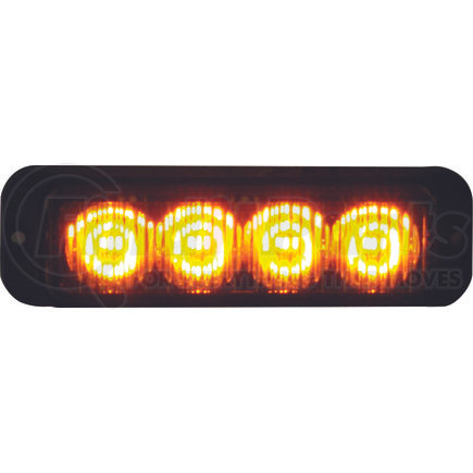 8891130 by BUYERS PRODUCTS - 5 Inch Amber LED Mini Strobe Light