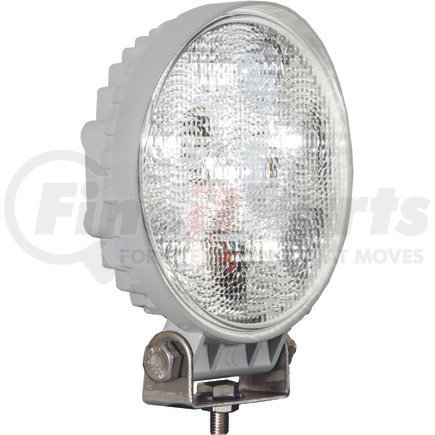 1493215 by BUYERS PRODUCTS - 4.5 Inch Clear LED Flood Light with White Housing