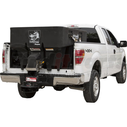 shpe1000 by BUYERS PRODUCTS - SaltDogg® 1.0 Cubic Yard Electric Black Poly Hopper Spreader