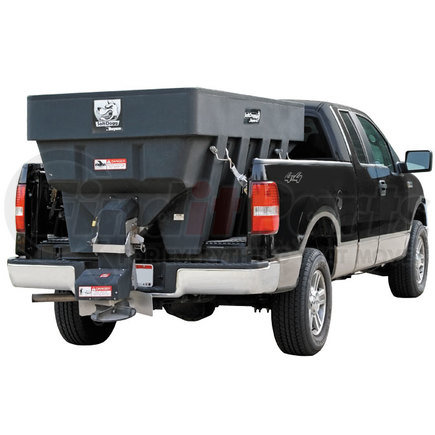 shpe2000 by BUYERS PRODUCTS - SaltDogg® 2.0 Cubic Yard Electric Black Poly Hopper Spreader