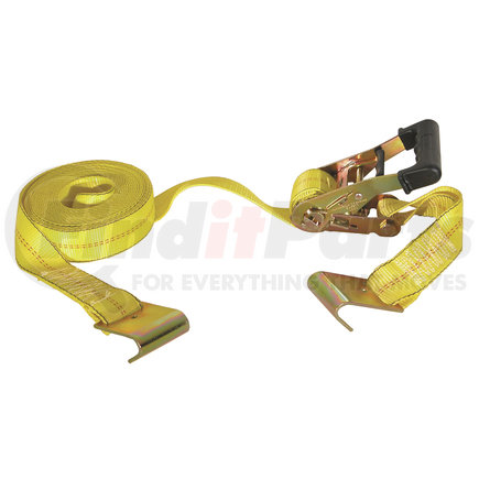 RTD12271J by BUYERS PRODUCTS - 2 Inch x 27 Foot Ratchet Strap With Double J Hooks
