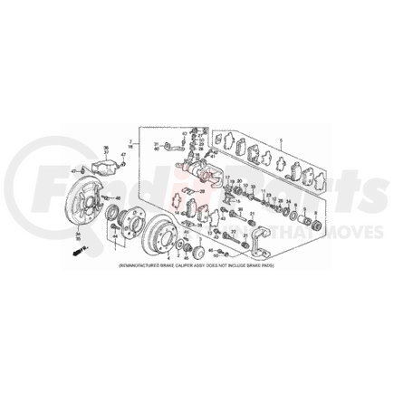 43214-SG0-003 by HONDA - Cover, Piston Dust - Honda (43214-SG0-003)