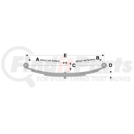 US-1051 by DAYTON PARTS - Utility Spring