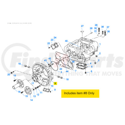 K3671 by FULLER - CLUTCH HSG KIT