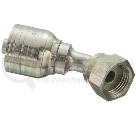 12ZL72 by WEATHERHEAD - Eaton Weatherhead Z Series Crimp Hose Fittings Female ORS Swivel 45 Elbow