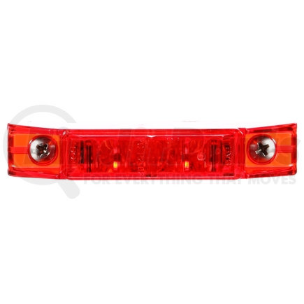 35375R3 by TRUCK-LITE - 35 Series, LED, Red Rectangular, 5 Diode, Marker Clearance Light, PC, 2 Screw, Fit 'N Forget M/C, 12V, Bulk