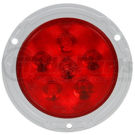 44322R3 by TRUCK-LITE - Super 44 Series Stop/Turn/Tail Light - LED, Round, Red, 6 Diode