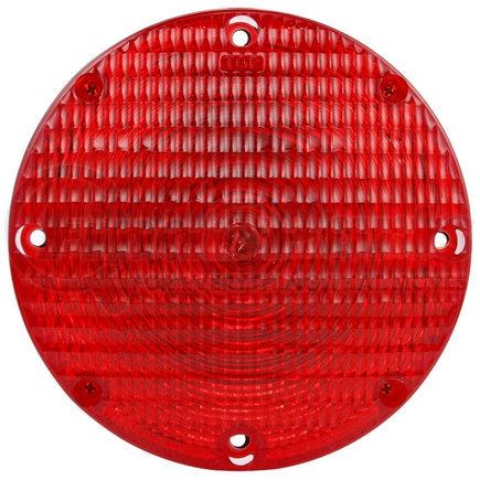 90327R by TRUCK-LITE - Stop/Turn/Tail Light - Bus, Incandescent, Red, Round, 1 Bulb, Hardwired, Stripped End, 12V