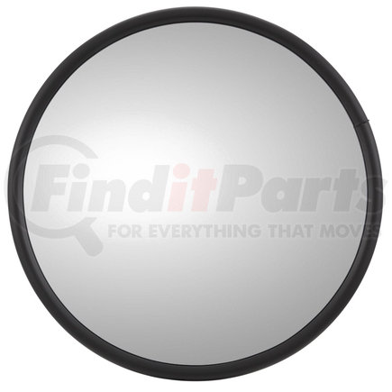 97609 by TRUCK-LITE - 12 In., Black Steel Convex Mirror, Round, Universal Mount