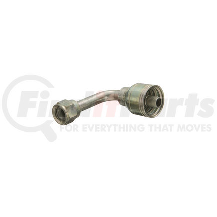 04Z644 by WEATHERHEAD - Eaton Weatherhead Z Series Crimp Hose Fittings JIC 37 Female Swivel 90 Long Drop Elbow