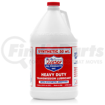 10147 by LUCAS OIL - Synthetic 50 WT Transmission Oil - 5 Gallon Pail (Representative Image)