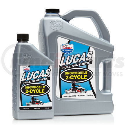 10835 by LUCAS OIL - Synthetic Snowmobile Oil 1 quart bottle