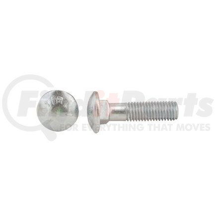 21814 by FASTENAL - 5/16"-18 x 2" SAE J429 Grade 5 Round Head Zinc Finish Partial Thread Carriage Bolt