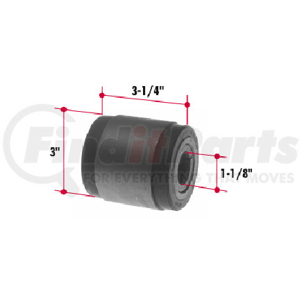 C870 by TRIANGLE SUSPENSION SYSTEMS CO. - Torque Rod Bushing