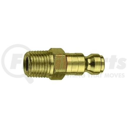 CP1B by PLEWS - Plug, Brass, 1/4" TF, 1/4" MNPT