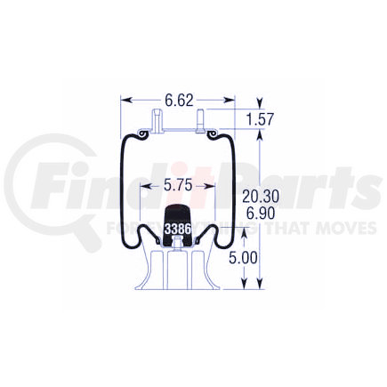 FS8979 by FIRESTONE - AIR SPRING