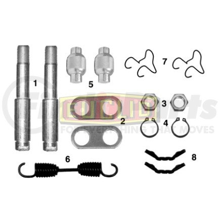 E-3374HD by EUCLID - Air Brake - Minor Brake Repair Kit