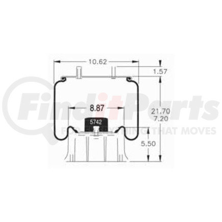 W013589121 by FIRESTONE - AIRSPRING